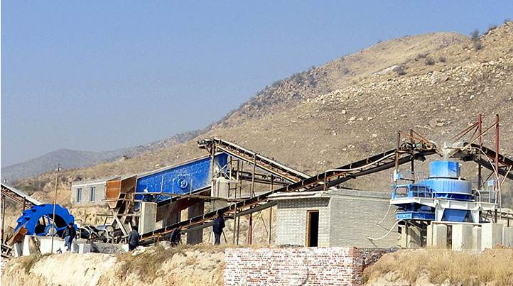 碎石制砂生產線-砂石生產線