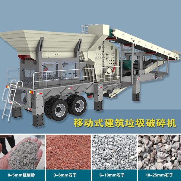 移動組合式破碎機