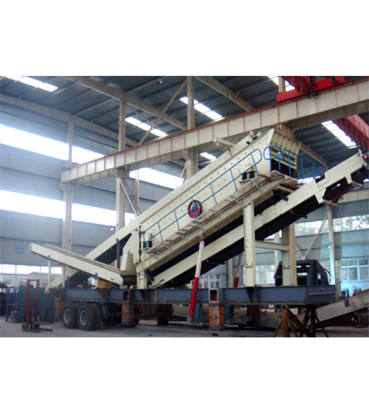 時產150移動建筑垃圾破碎站