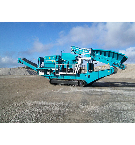 履帶式移動破碎站
